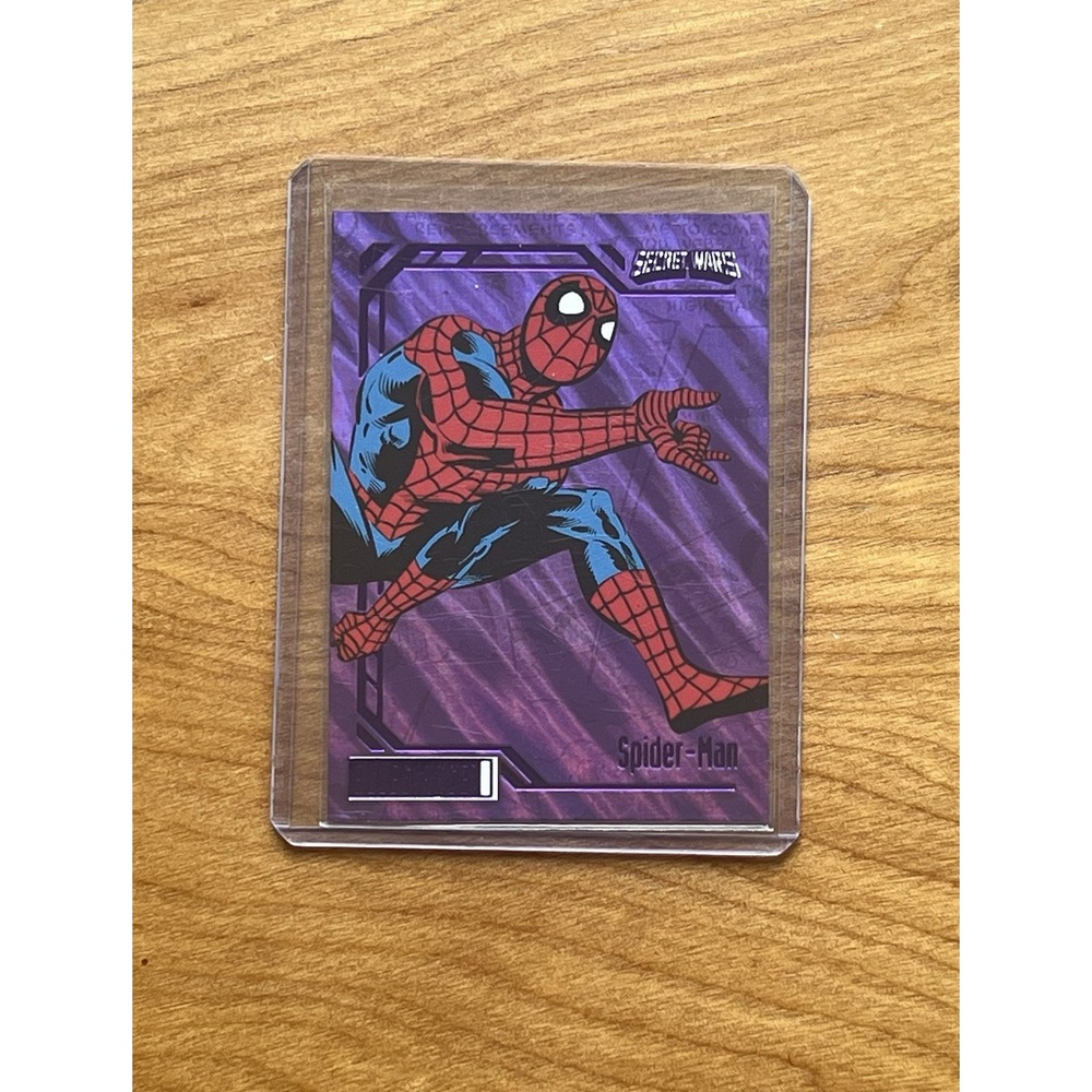 2024 Upper Deck‎ Marvel Secret Wars Spider-Man #086 /99 Purple SSP